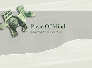 Kawałek umysłu dolar, pieniądze