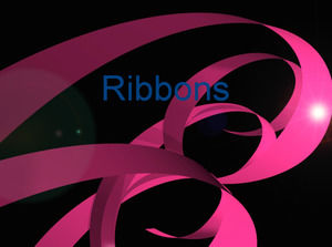 Pink Ribbon Powerpoint Templates