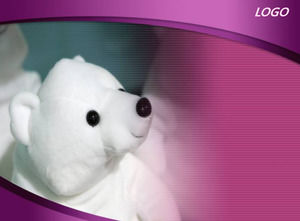 หุ่นหมีขั้วโลก - PPT สัตว์แม่แบบ