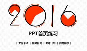 PPT طويل القامة على المثال الأول نموذج صفحة ppt حلقة