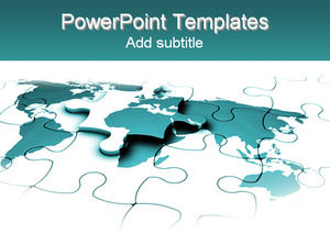 puzzle powerpoint template yang