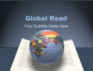 Baca slide global yang buku
