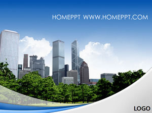 Real estate construction industry PPT template download