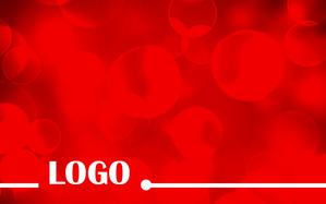 Red amor romântico PPT Download template