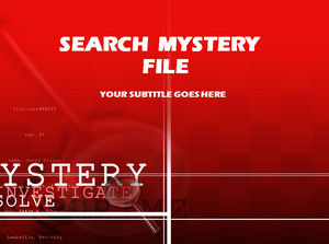Search For Confidential Files Powerpoint Templates Free Download