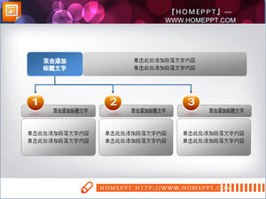 簡單的內容PPT的組織結構圖材料
