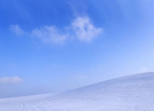 Schnee-Landschaft Powerpoint-Vorlage