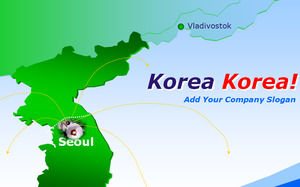 Sul Mapa Coréia