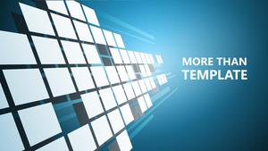 Stereo square universal slide template