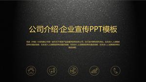 Super empresa apresenta modelo PPT de promoção corporativa
