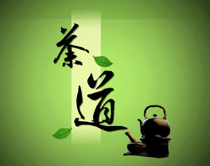 Ceremonia herbaty - herbata kultura szablon ppt