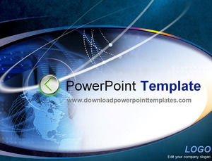 Technology track - Technology PPT template