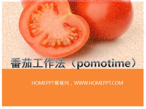 Tomato Work Method (pomotime) PowerPoint Download