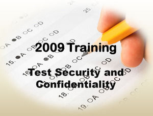테스트 보안에 대한 교육