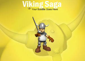 Wikinger Saga Powerpoint Vorlagen Kostenloser Download