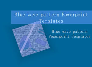 pola gelombang Powerpoint Templates
